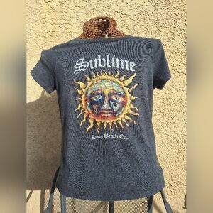 Sublime Women's Gray Short Sleeve Tee